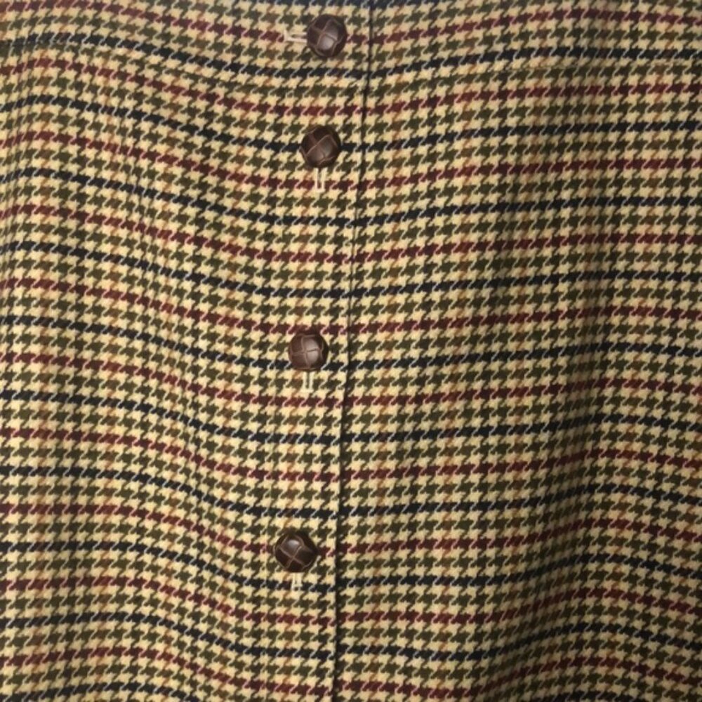 Nwt Talbots Houndstooth Print Design Skirt. Size … - image 3